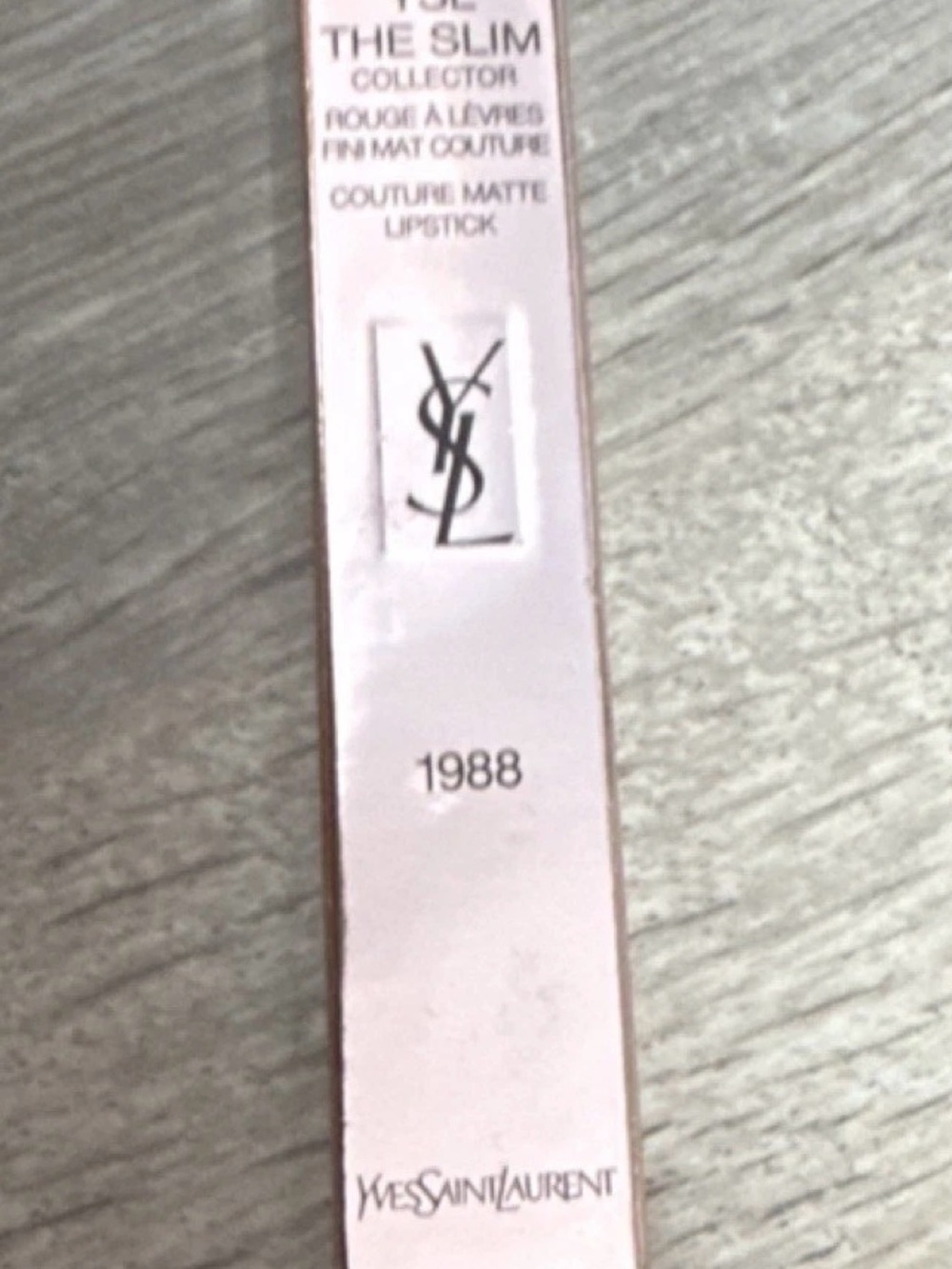 Yves Saint Laurent Rose Gold Slim Lipstick Box